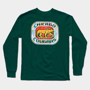 Chicago Cougars Hockey Long Sleeve T-Shirt